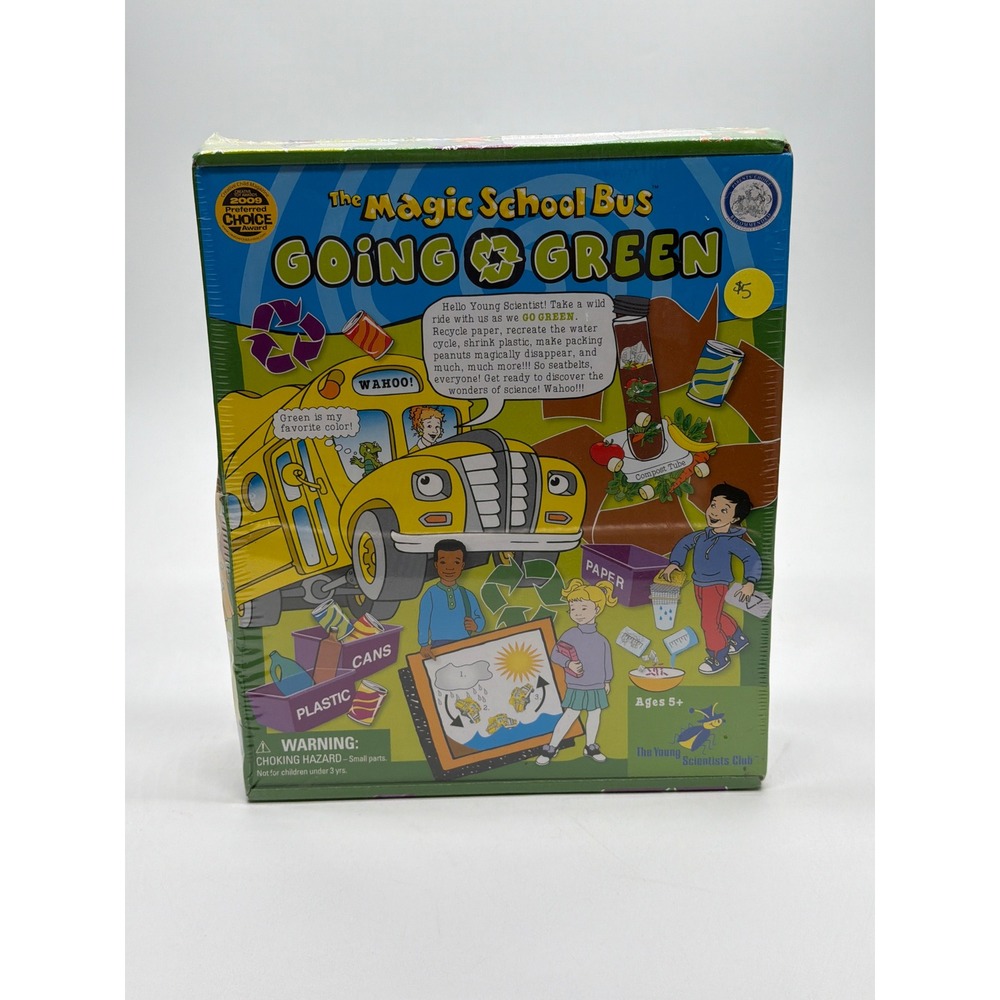 Magic‎ School Bus Going Green Science Kit Young Scientists Club EDU 0212 New
